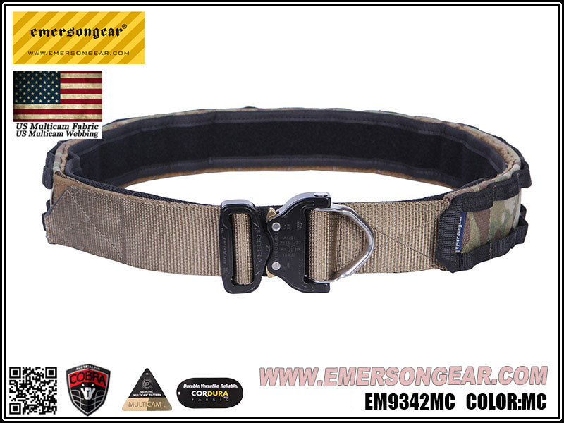 Emersongear Cobra D-Ring бойовий пояс, multicam, L