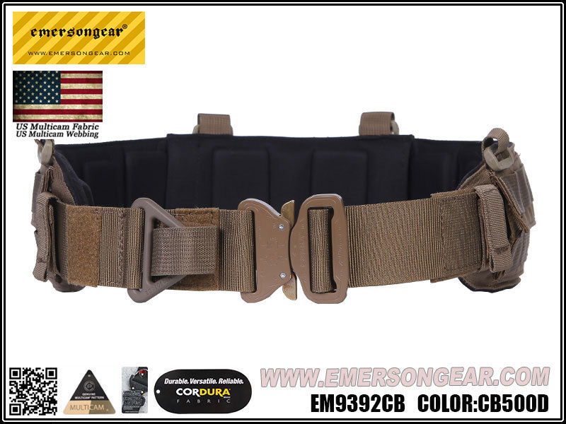 Emersongear cobra тактичний ремінь, койотовий, M