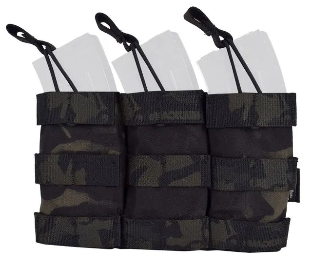 Emersongear потрійний модульний відкритий чохол на магазини, мультикам чорний