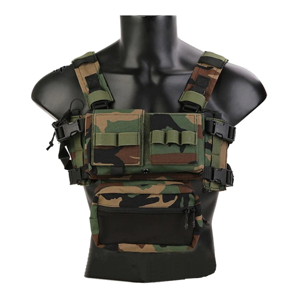 Emersongear Micro Fight Chissis MK3 грудева розвантажувальна система 500D, вудленд