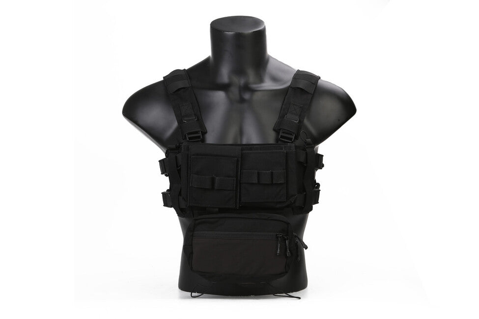 Emersongear Micro Fight Chissis MK3 нагрудний рігель 500D, чорний