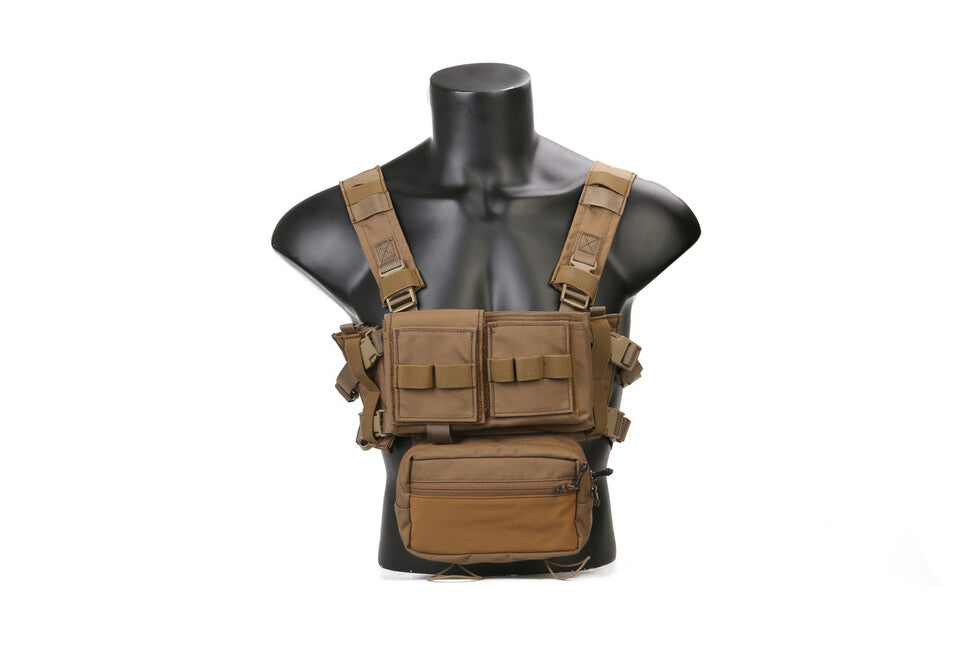 Emersongear ніс Micro Fight Chissis MK3 жилет для боєприпасів 500D, койотовий коричневий