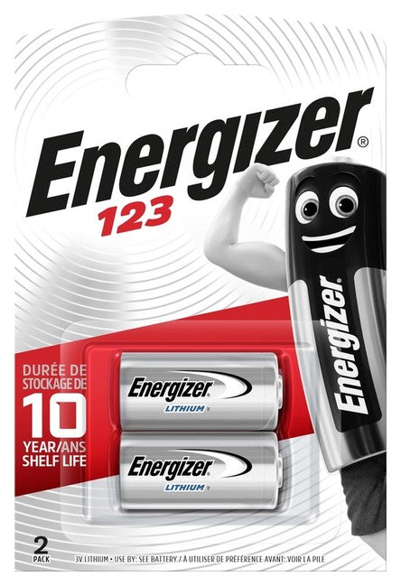 Energizer 123 батарея Lithium FSB2, 2 шт.