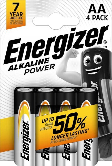 Energizer AA/4 лужна батарея LR6/4, 4 шт.