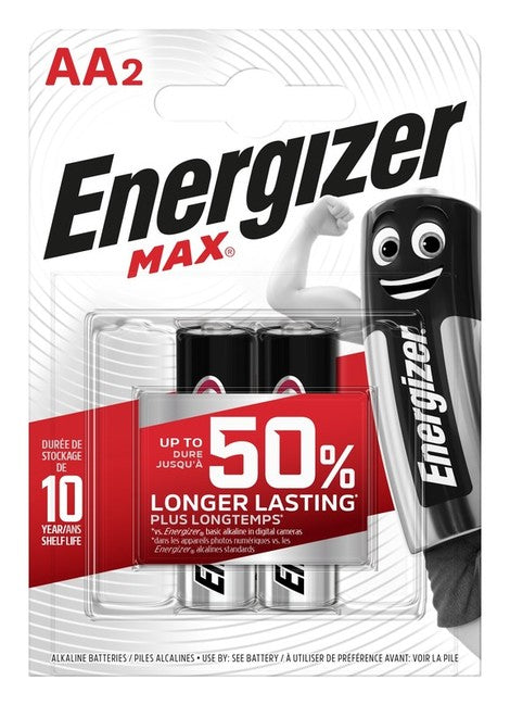 Energizer батарейка AA/2 LR6 FSB2, 2 шт.