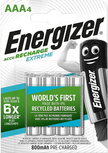 Energizer HR03 Extreme акумулятор AAA 800mAh, 4 шт.