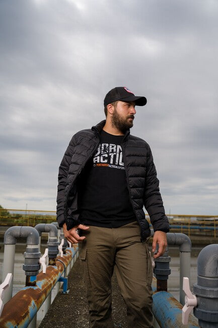 Pentagon футболка Born for Action, чорна