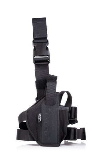 Falco Swanson стегнове кобура Glock 17, чорна праворуч