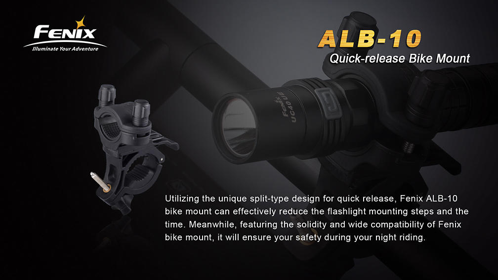 Fenix ALB-10 кріплення для ліхтарів на велосипед