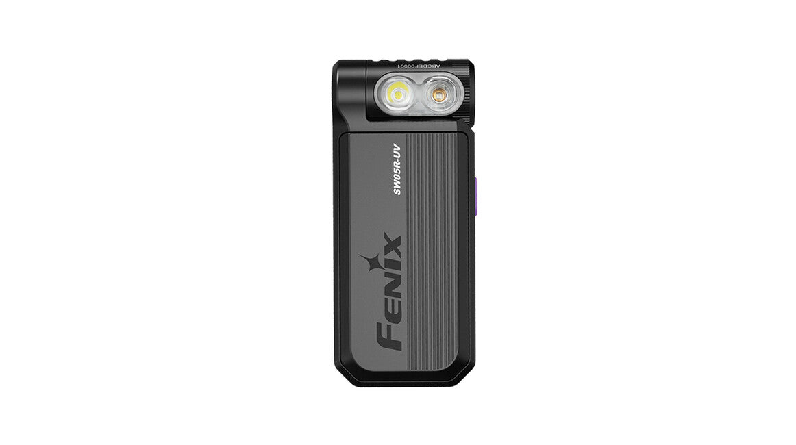 Fenix SW05R-UV перезаряджувальний ліхтар, чорний