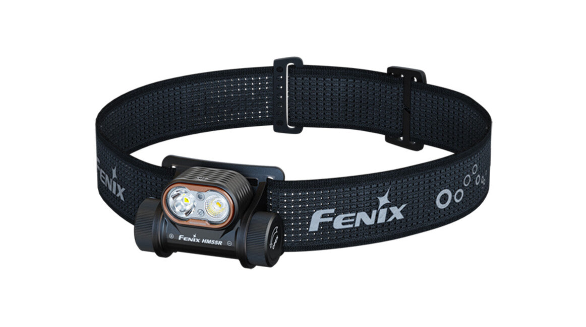 Fenix HM55R акумуляторний налобний ліхтар, чорний