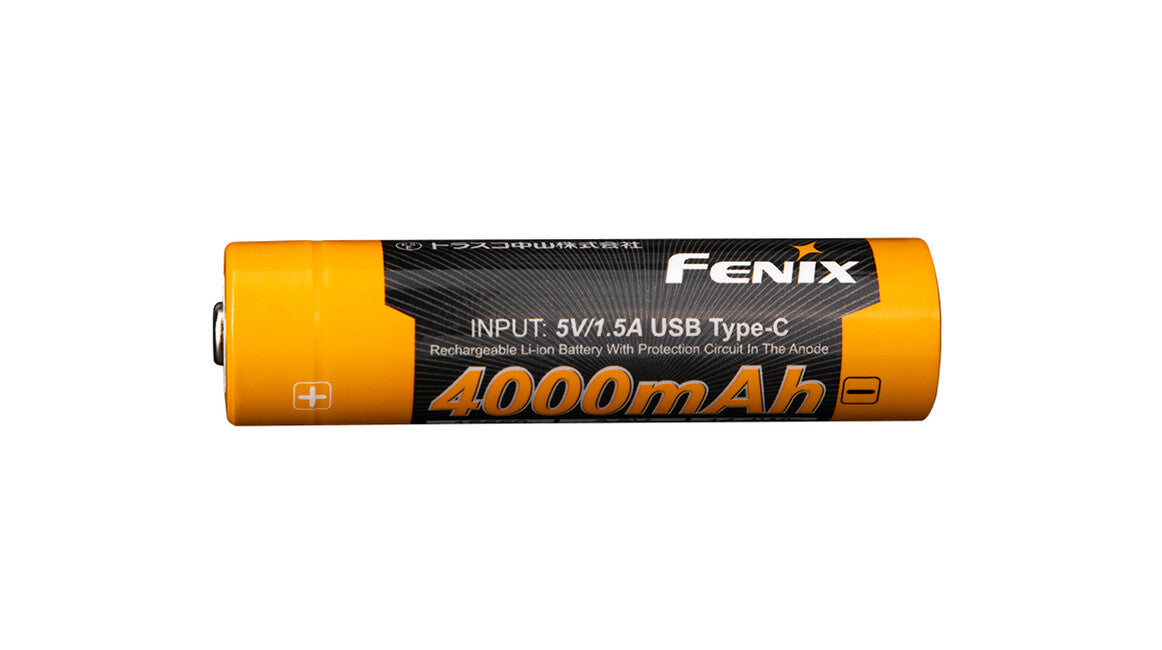 Fenix 18650 перезаряджана USB-C батарея 4000 mAh (Li-Ion)