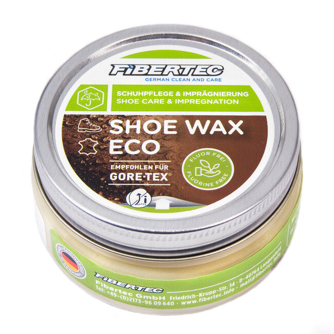 Fibertec Shoe Wax Eco інтенсивний догляд за шкірою для шкіряного взуття для туристичного альпійського, 100 ml