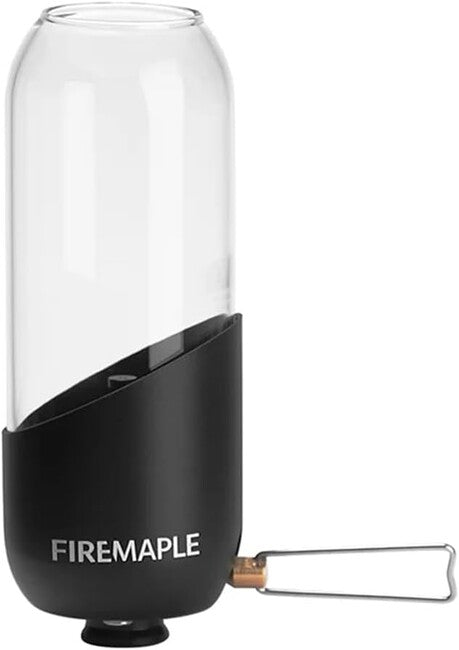 Fire Maple газовий лампаш з боросилікатним склом, чорний