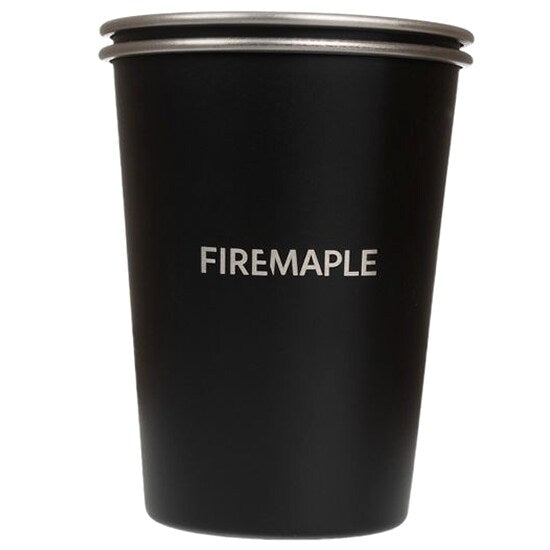 Fire Maple Antarctic склянки з нержавіючої сталі 2 шт 350 мл, чорні