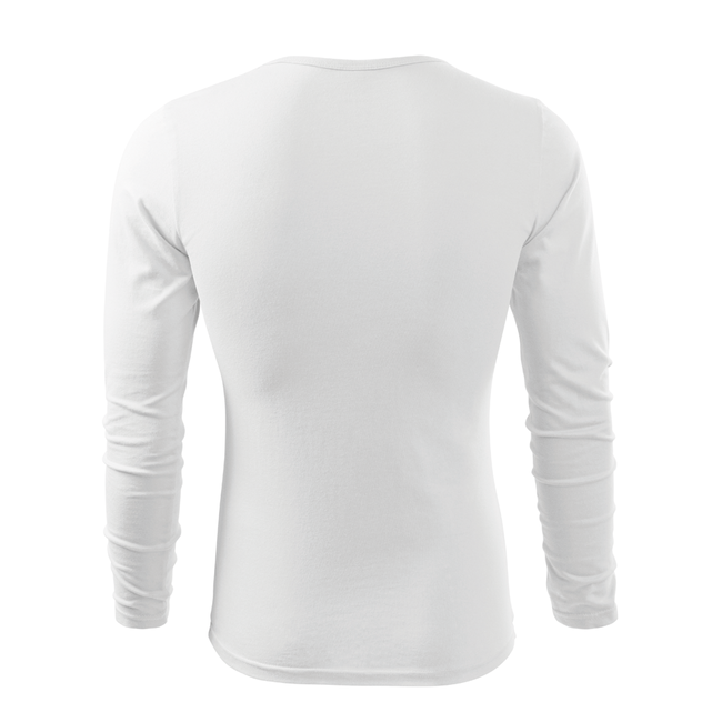 DRAGOWA Fit-T футболка з довгим рукавом чеський лев, вудленд 160g/m2