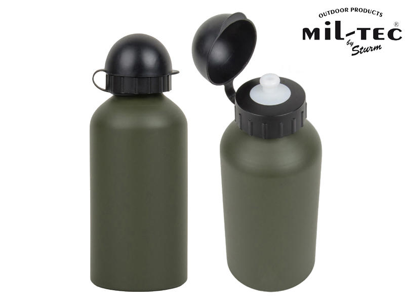 Mil-Tec алюмінієва пляшка 0,5л, оливкова