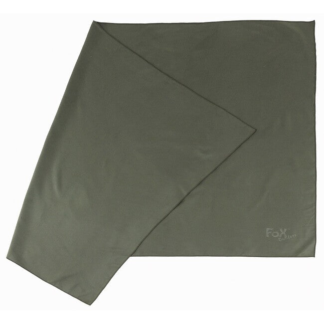 Fox Outdoor рушник для подорожей "Quickdry" з мікроволокна, OD зелений, близько 130 x 80 см