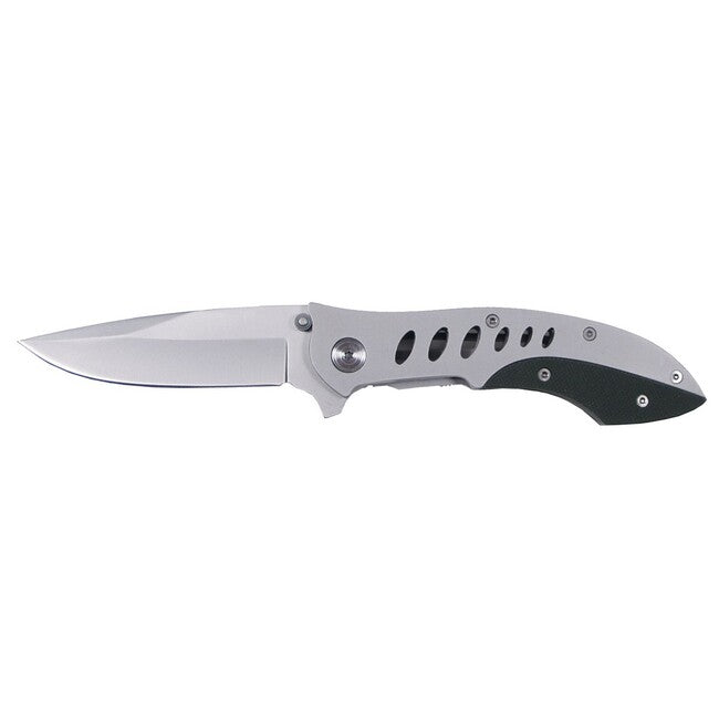 Fox Outdoor Jack односторонній ніж, металева рукоять
