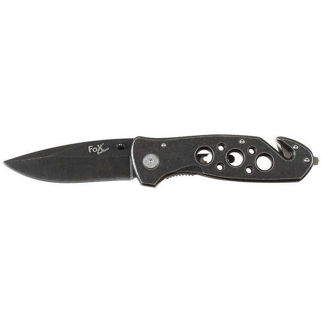 Fox Outdoor Jack односторонній ніж з металевою ручкою