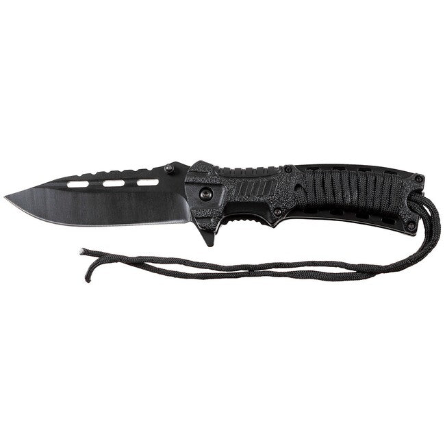 Fox Outdoor Jack одноручний ніж із запальничкою, Blackrope
