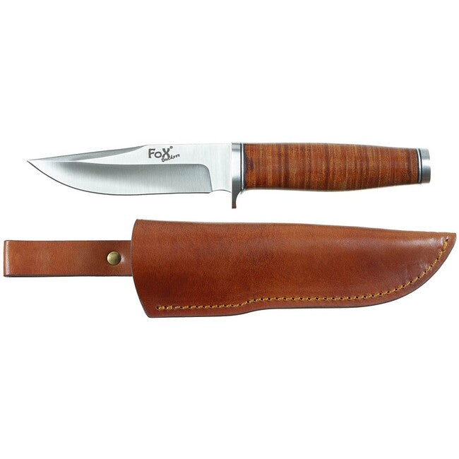 Fox Outdoor Pathfinder Ranger 11 ніж шкіряна рукоять з чохлом