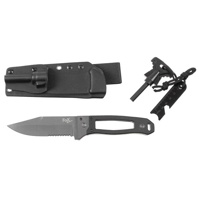 Fox Outdoor ніж Scorpion з руків'ям G10 та чохлом Kydex