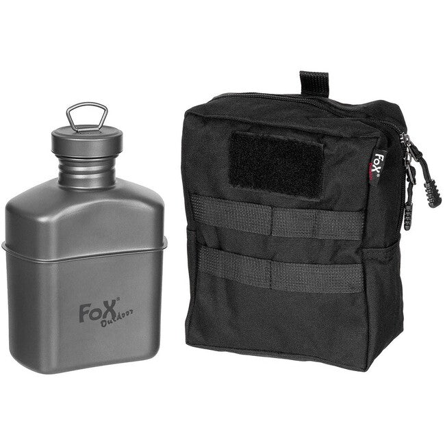 Fox Outdoor польова фляга титанова, cca 1 L