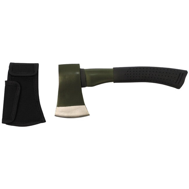 Fox Outdoor сокира Deluxe скловолокнистою рукояткою, мала, OD зелена