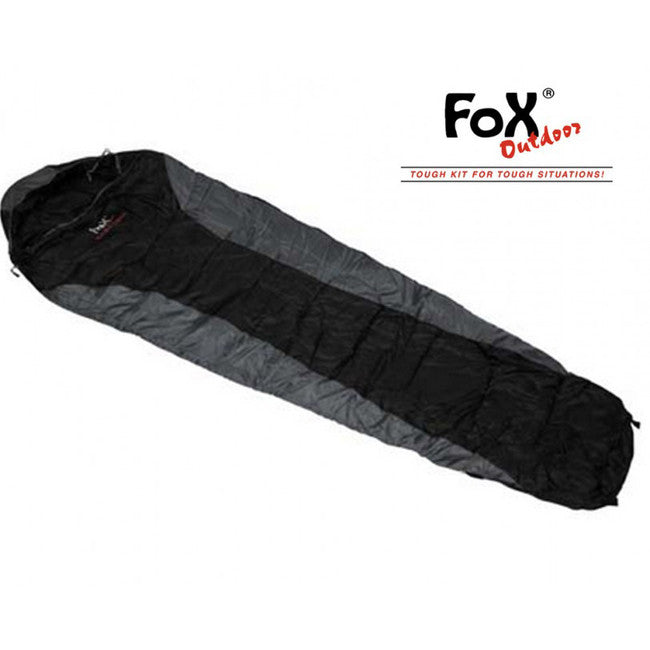 Fox Mumia спальний мішок economic +/-0°C, чорно-сірий
