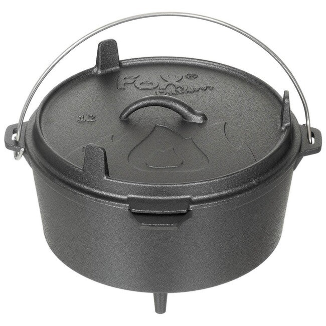 Fox Outdoor каструля на вогні чавун, приблизно 5,7 л