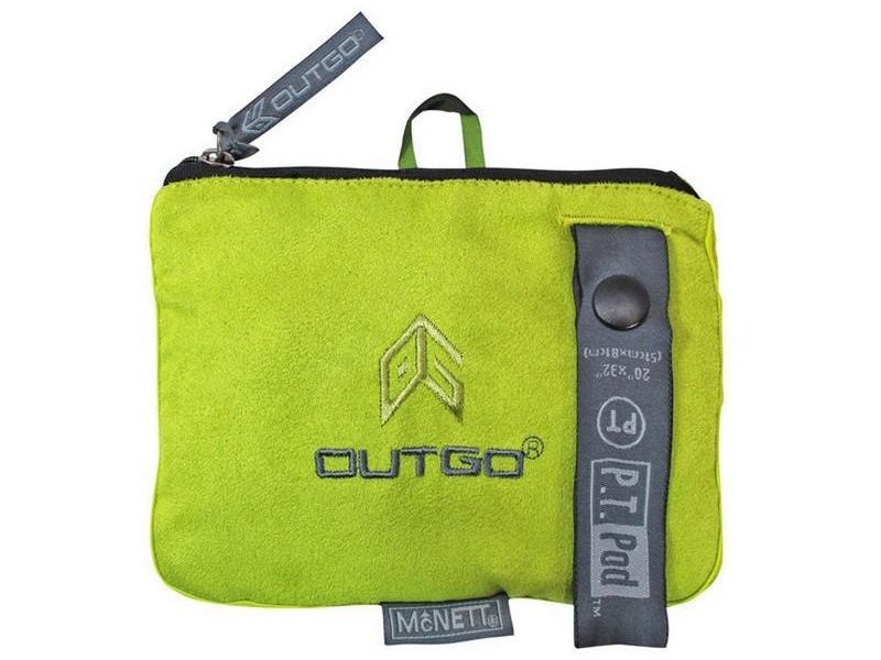 Gear Aid Microfaser PT PoD OUTGO дорожний рушник, зелений