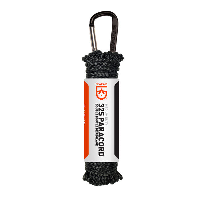 GearAid Paracord 325' 15 m, чорний