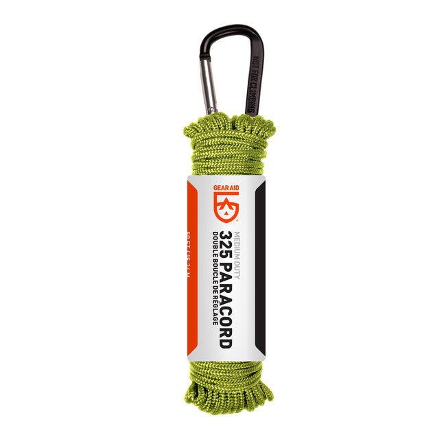 GearAid Paracord 15 m 325, зелений