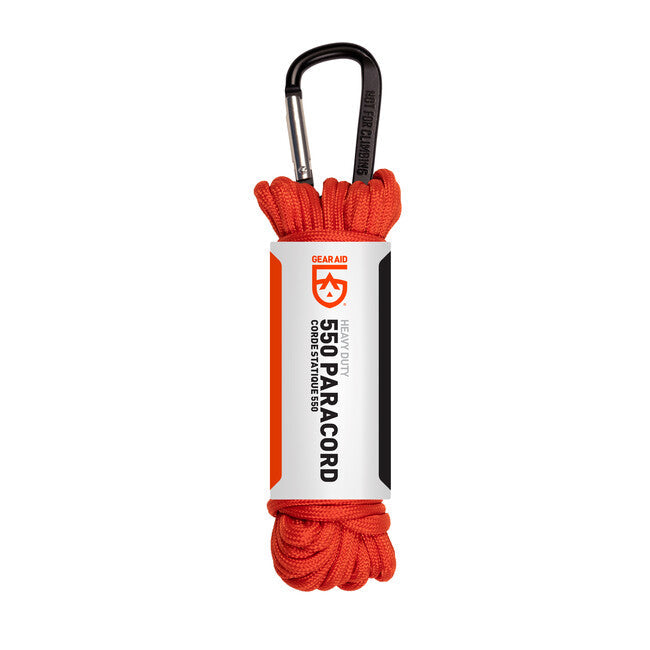 GearAid Paracord 550' 9 м, помаранчевий