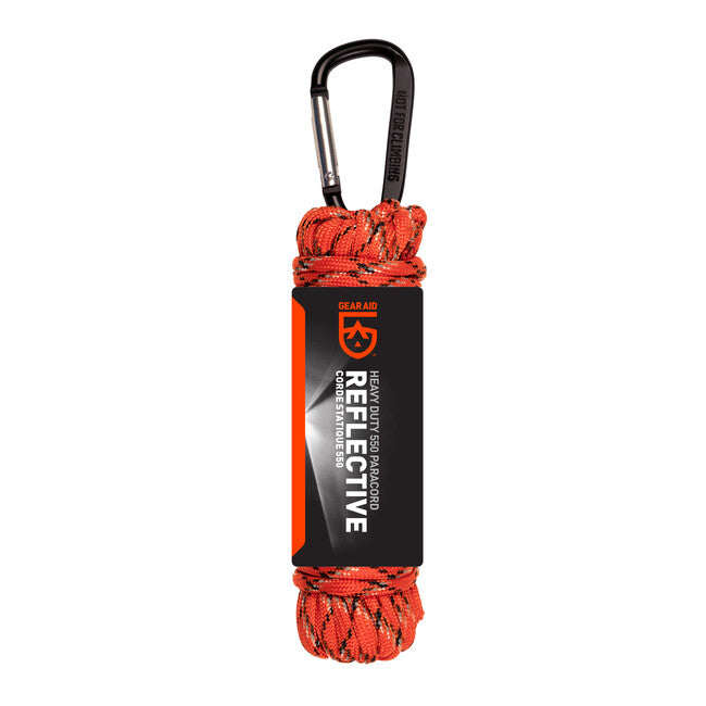 GearAid Paracord 550' 9 м світловідбивний помаранчевий