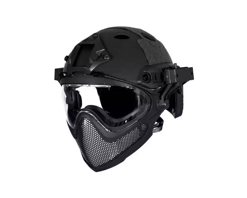 GFC Tactical ASG fast PJ Piloteer II шолом, чорний