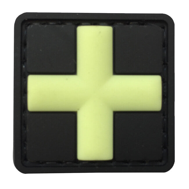 WARAGOD Glow 3D Red Cross Medic нашивка PVC patch
