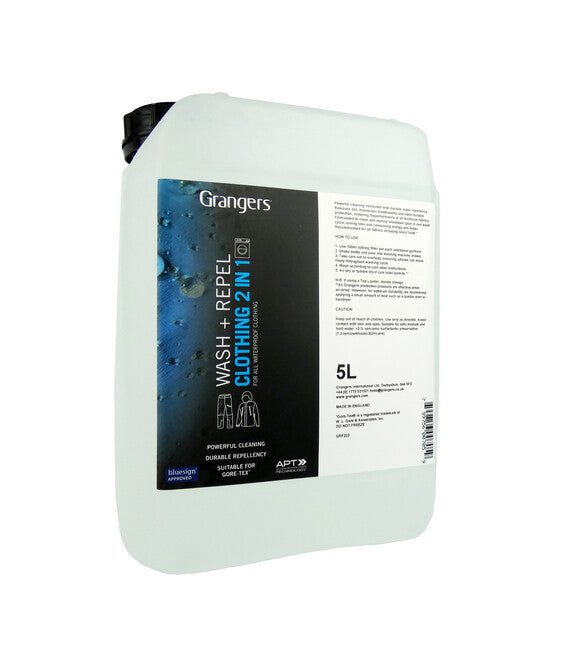 Grangers 2 in 1 Wash & Repel екологічний миючий та водовідштовхувальний засіб, 5000 ml