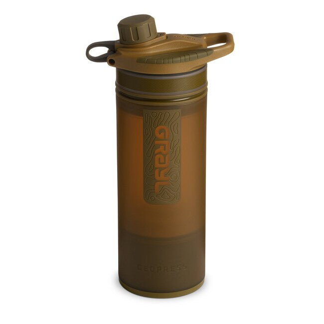 GRAYL GeoPress Purifier фільтрувальна пляшка, койотовий коричневий