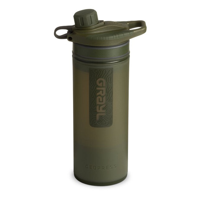 GRAYL GeoPress Purifier фільтрувальна пляшка, оливково-коричнева