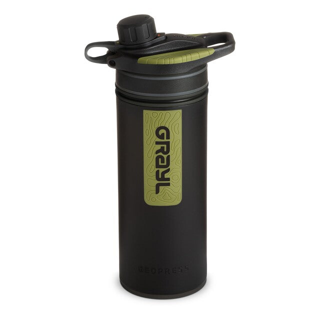 GRAYL Geopress Purifier фільтруюча пляшка 710 ml, чорна камуфляж