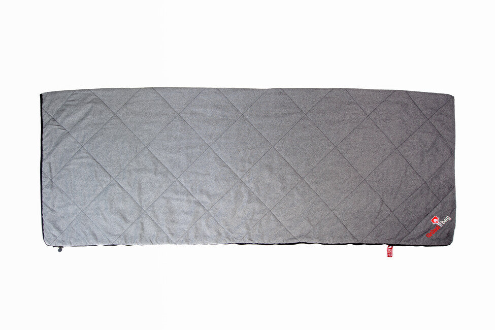Grüezi-Bag Grüezi Wellhealth Woolblanket, сіра