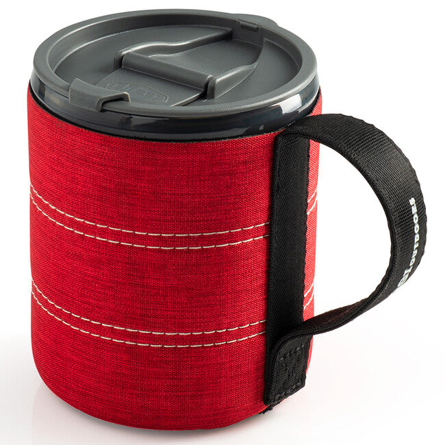 GSI Outdoors Infinity Backpacker Mug дитячий кухоль з мундштуком 550 ml, червоний