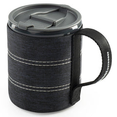 GSI Outdoors Infinity Backpacker Mug дитячий кухоль з насадкою 550 ml, чорний