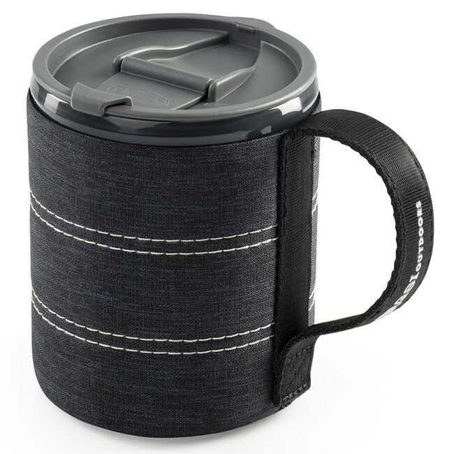 GSI Outdoors Infinity Backpacker Mug дитячий кухоль з насадкою 550 ml, чорний