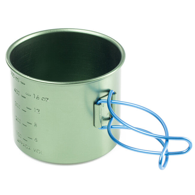 GSI Outdoors Bugaboo Bottle Cup чашка з алюмінію 591 мл, зелена