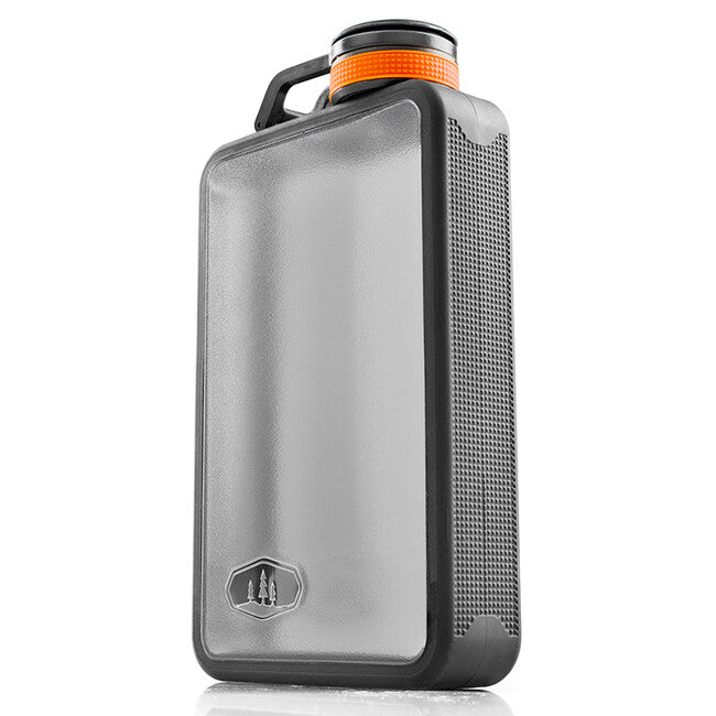 GSI Outdoors Boulder Flask плоска пляшка 295 ml, графітова