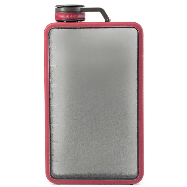 GSI Outdoors Boulder Flask плоска фляга 475 ml, темно-червона