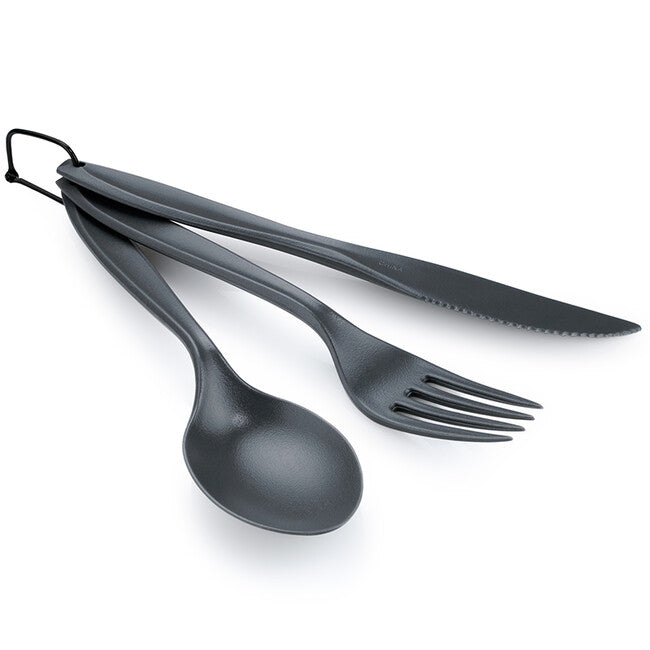 GSI Outdoors Ring Cutlery Set набір приборів, сірий